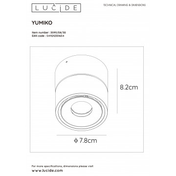 Схема с размерами Lucide 35911/08/30