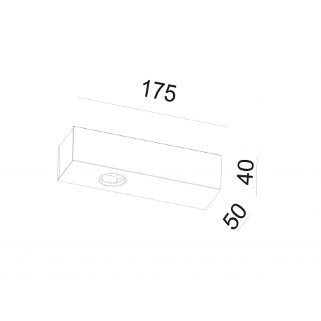 Схема с размерами Donolux DL18629/1Kit W Dim