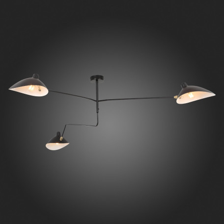 Потолочная люстра с регулировкой направления света ST Luce Spruzzo SL305.402.03, 3xE27x60W - миниатюра 5