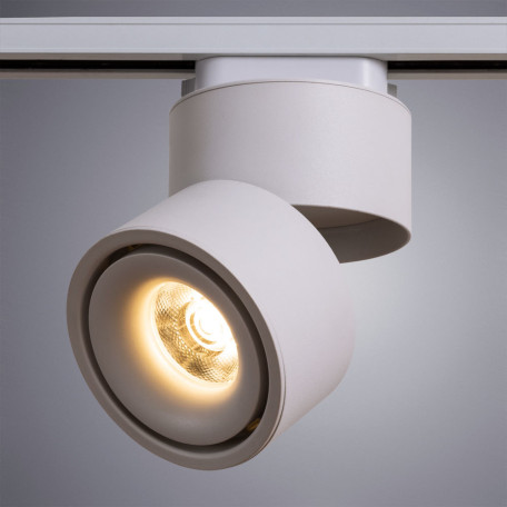 Светодиодный светильник для трековой системы Arte Lamp Instyle Arcturus A7716PL-1WH, LED 15W 3000K 1000lm CRI≥80 - миниатюра 2