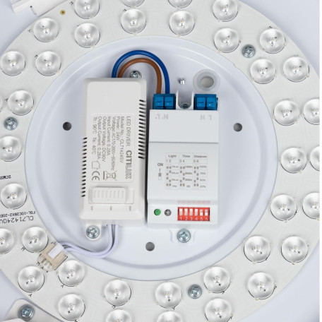 Потолочный светодиодный светильник Citilux Симпла CL71424SV, LED 24W 2000lm - миниатюра 9