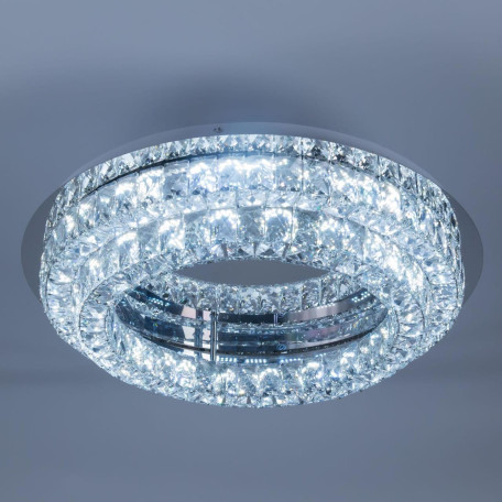 Потолочная светодиодная люстра с пультом ДУ Citilux Eletto Olimpia EL330C80.1, LED 80W 3000-5000K 5600lm - миниатюра 6