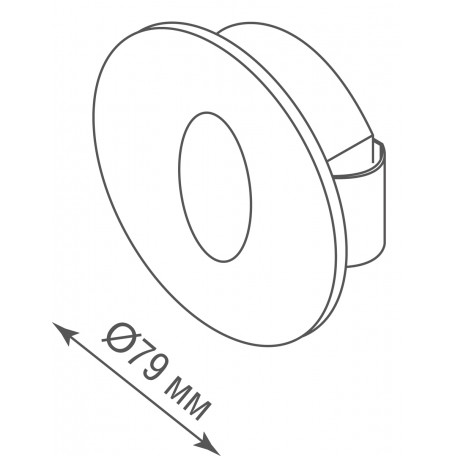 Схема с размерами Donolux DL18374/11WW-White