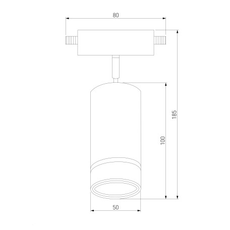 Схема с размерами Elektrostandard a044000