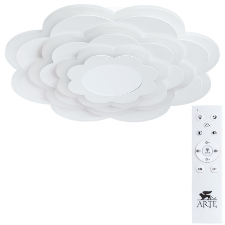 Потолочная светодиодная люстра Arte Lamp Multi-Space A1431PL-1WH, LED 130W 2700-6500K 6300lm CRI≥80 - миниатюра 2