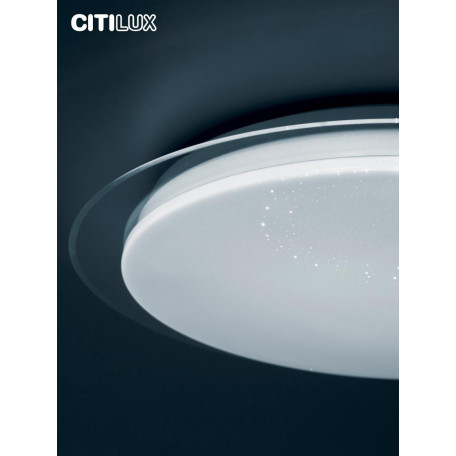 Потолочный светодиодный светильник с пультом ДУ Citilux Спутник CL734900G, LED 90W 3000-5500K + RGB 7700lm - миниатюра 16