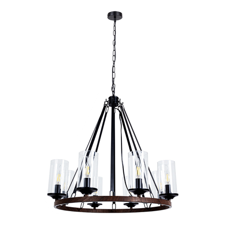 Подвесная люстра Arte Lamp Dalim A7014SP-8BK, 8xE14x60W