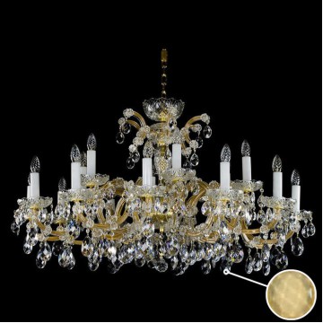 Подвесная люстра Artglass MARIA TEREZIA 17 VACHTLE CE - 8003, 18xE14x40W