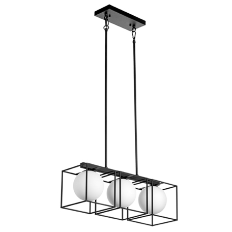 Потолочный светильник на составной штанге Lightstar Gabbia 732137, 3xE14x40W