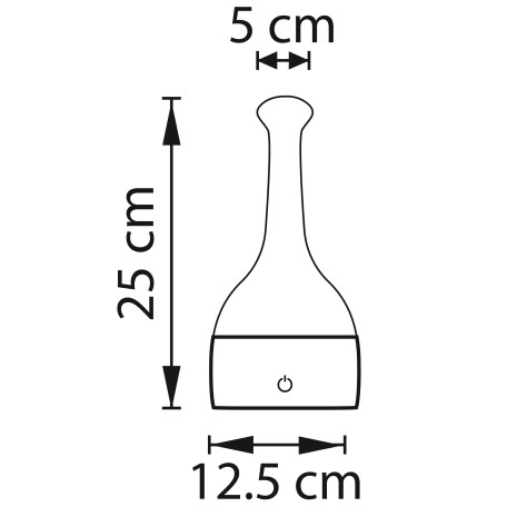 Схема с размерами Lightstar 745945