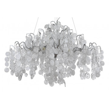 Подвесная люстра Crystal Lux TENERIFE SP9 SILVER 3181/309, 9xG9x40W - миниатюра 3