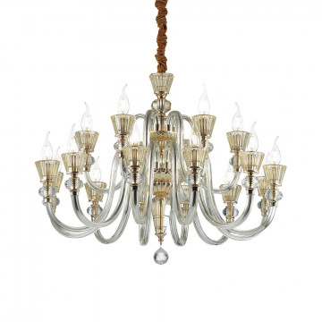 Подвесная люстра Ideal Lux STRAUSS SP18 140629, 18xE14x40W