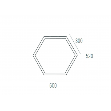 Схема с размерами Donolux DL18516C031А69