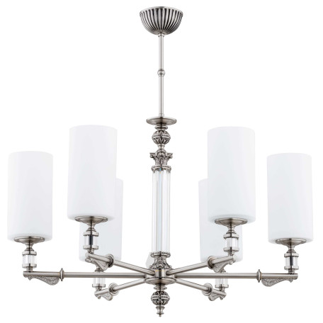 Люстра на штанге Kutek Merano Klosz MER-ZW-6(N), 6xE27x60W