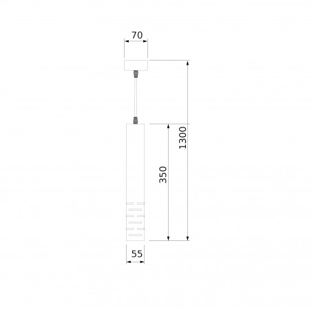 Схема с размерами Elektrostandard a046061