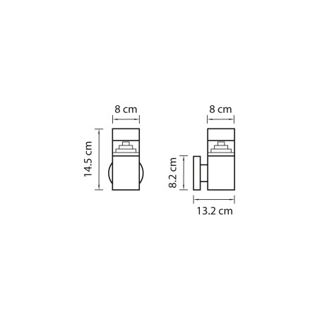 Схема с размерами Lightstar 377615