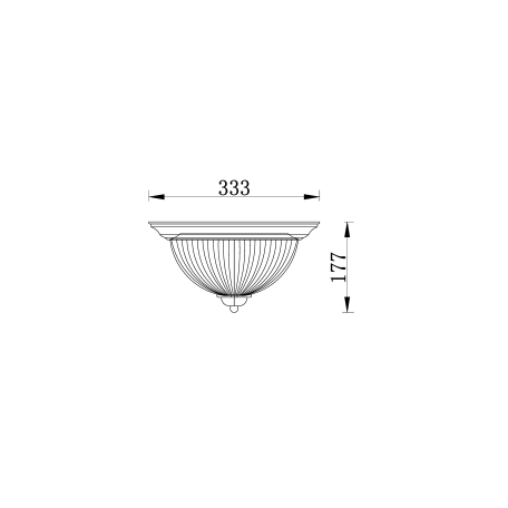 Схема с размерами Freya FR2913-CL-02-BZ