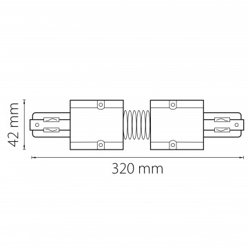 Схема с размерами Lightstar 504156