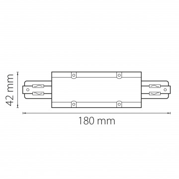 Схема с размерами Lightstar 504189