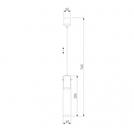 Схема с размерами TK Lighting 3146 Look Graphite