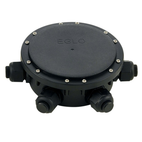 Соединительная коробка Eglo Connector Box 91207, IP68, черный, пластик