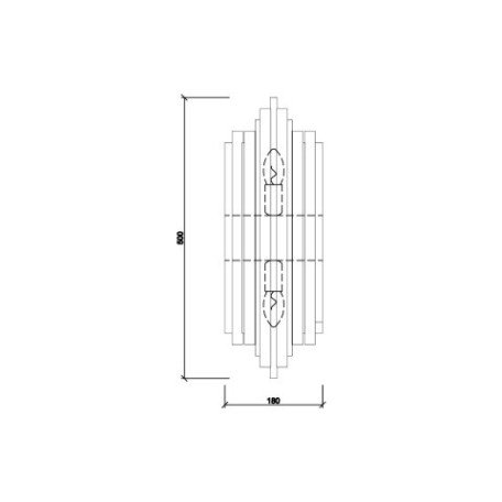 Схема с размерами Vele Luce VL3314W12