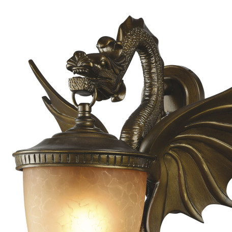 Настенный фонарь Favourite Dragon 1717-1W, IP44, 1xE27x60W - миниатюра 3