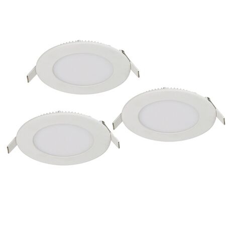 Светодиодная панель Favourite Flashled 1660-3C, IP21, LED 9W 4000K 230lm, пластик