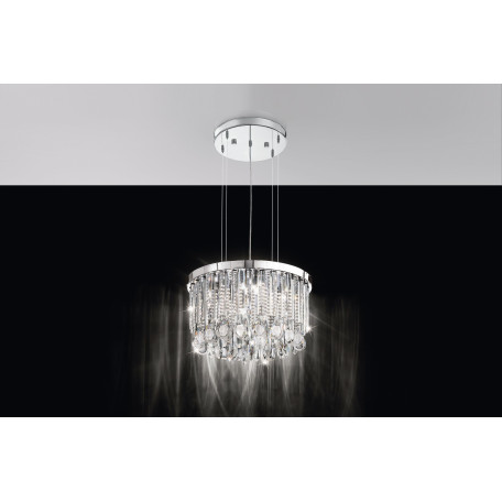 Подвесная люстра Eglo Stars of Light Sparkling Crystal Calaonda 93425, 7xG9x33W, хромированный, прозрачный, металл, хрусталь - миниатюра 3