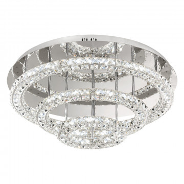 Потолочная светодиодная люстра Eglo Stars of Light Sparkling Crystal Toneria 39002, LED 72W 4000K 7200lm CRI>80