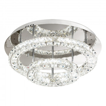 Потолочная светодиодная люстра Eglo Stars of Light Sparkling Crystal Toneria 39003, LED 36W 4000K 3600lm CRI>80