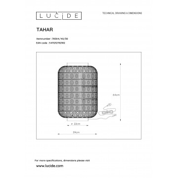 Схема с размерами Lucide 78584/40/30