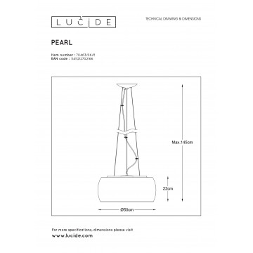 Схема с размерами Lucide 70463/06/11