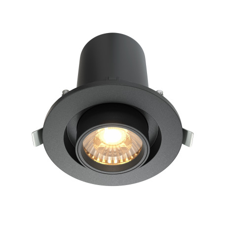 Встраиваемый светодиодный светильник Maytoni Hidden DL045-01-10W3K-B, LED - миниатюра 2