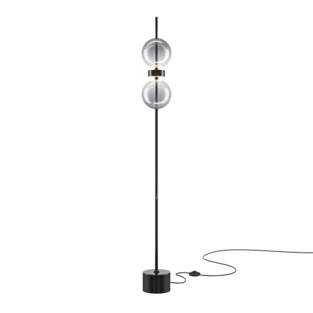 Светодиодный торшер Maytoni Double Moon MOD478FL-L15B3K, LED 15W 3000K 1600lm CRI80