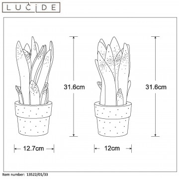 Схема с размерами Lucide 13522/01/33