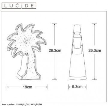 Схема с размерами Lucide 13523/01/31