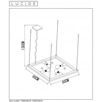 Схема с размерами Lucide 73403/04/18