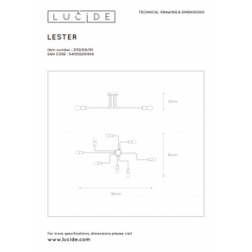 Схема с размерами Lucide 21112/08/30