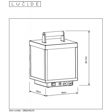 Схема с размерами Lucide 28862/06/30