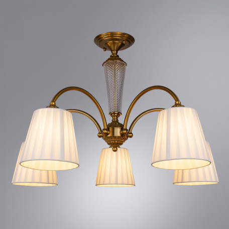 Потолочная люстра Arte Lamp Gracie A7301PL-5PB, 5xE14x40W - миниатюра 2