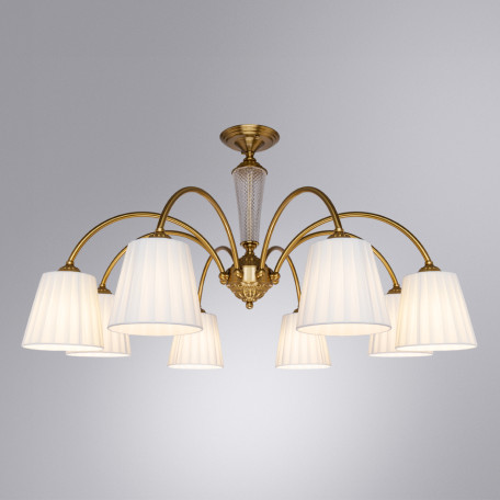 Потолочная люстра Arte Lamp Gracie A7301PL-8PB, 8xE14x40W - миниатюра 2