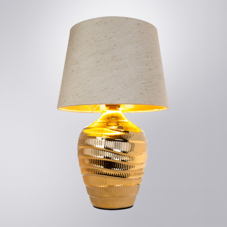 Настольная лампа Arte Lamp Korfu A4003LT-1GO, 1xE27x40W - миниатюра 2