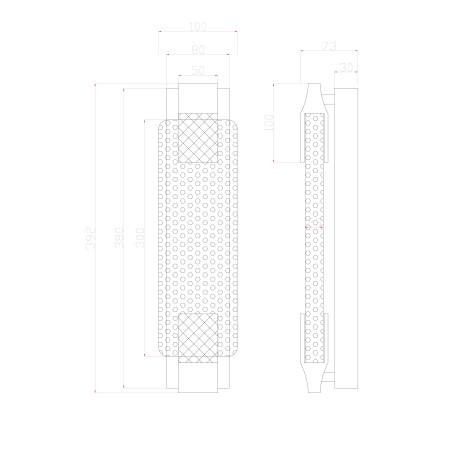 Схема с размерами Arte Lamp A2133AP-1GO