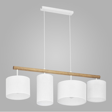 Подвесной светильник TK Lighting 4106 Deva White (a046504), 4xE27x60W