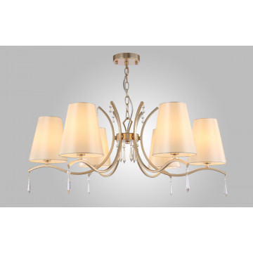 Подвесная люстра Crystal Lux RENATA SP6 GOLD 3591/306, 6xE14x60W - миниатюра 2