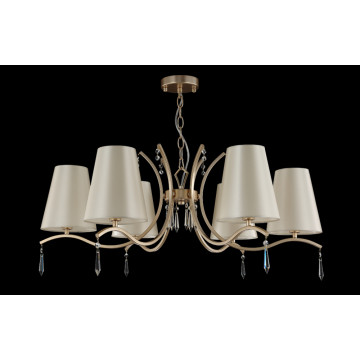 Подвесная люстра Crystal Lux RENATA SP6 GOLD 3591/306, 6xE14x60W - миниатюра 3