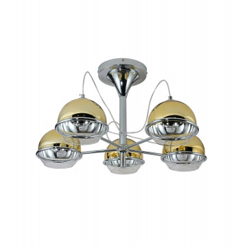 Потолочная люстра Lumina Deco Veroni LDC 1029-5 GD, 5xG9x28W - миниатюра 2