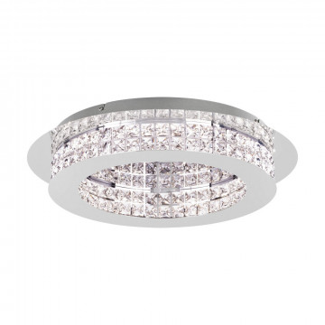 Потолочная светодиодная люстра Eglo Sparkling Crystal Principe 39401, LED 32W 3000K 3800lm