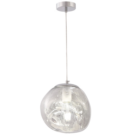 Подвесной светильник Crystal Lux MALAGA SP1 D200 CHROME 0860/201, 1xE27x7W